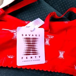 Savage X Fenty Intimates Sleepwear Savage X Fenty Hyper Real Lace And Vinyl B Poshmark